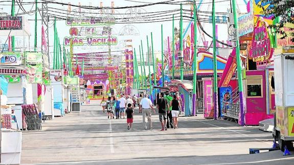 Los hechos denunciados se produjeron en la zona de las atracciones del real. 