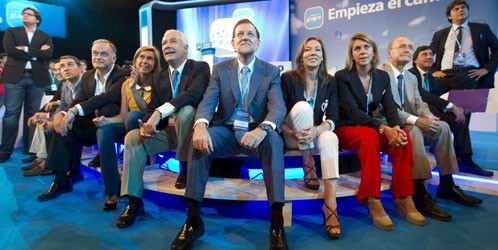 Mariano Rajoy, Cospedal, Arenas y Mato